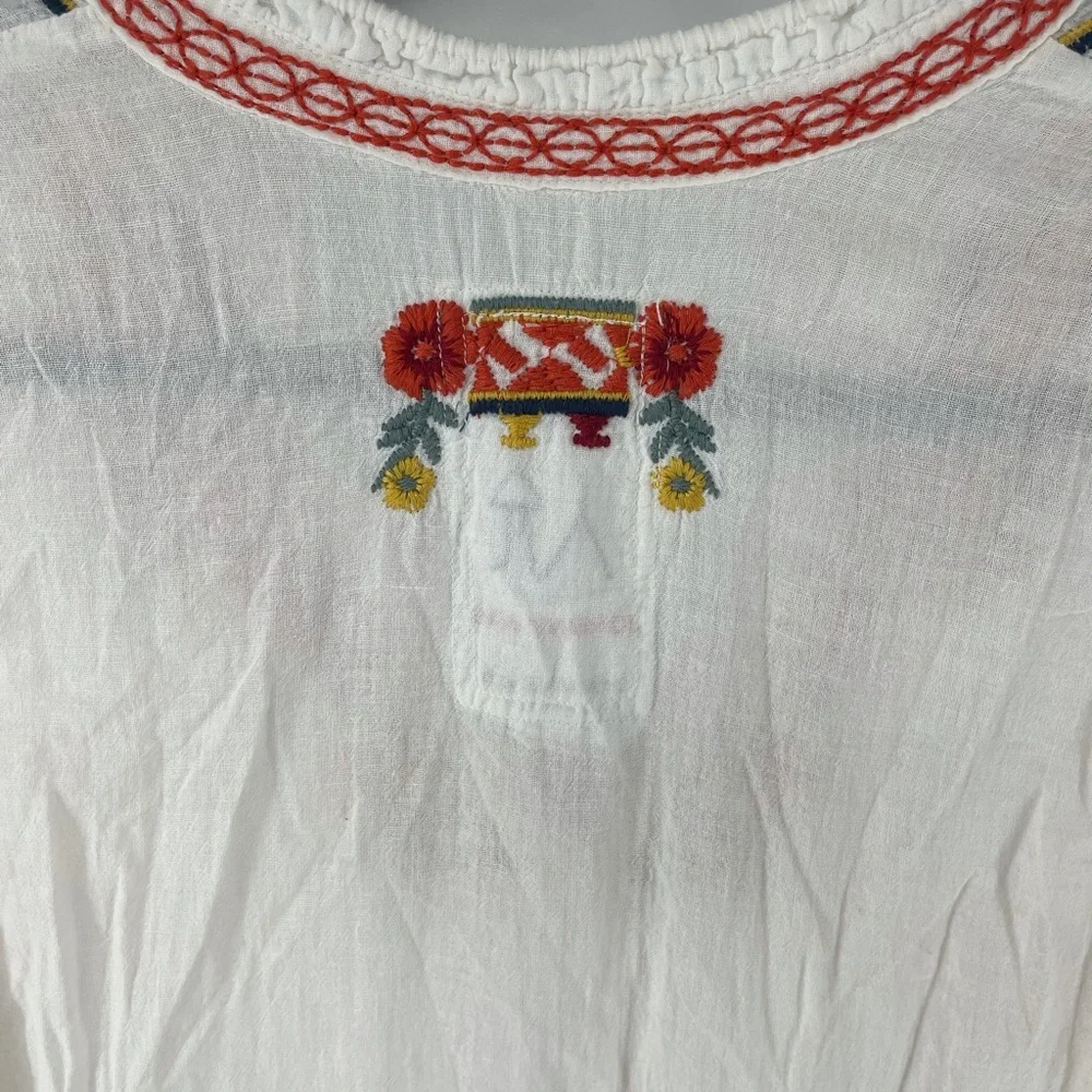 Johnny Was Embroidered Summer Dress